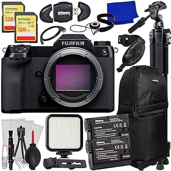 Amazon.com : Ultimaxx Advanced FUJIFILM GFX 100S Medium